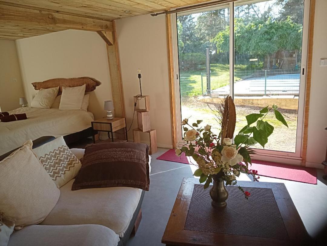 La Canette De Phil - Chambre D'Hotes, Independante - Vue Sur Piscine Samatan Esterno foto